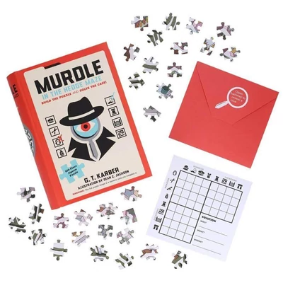 Galison 35684 - Murdle in the Hedge Maze - 500 db-os puzzle