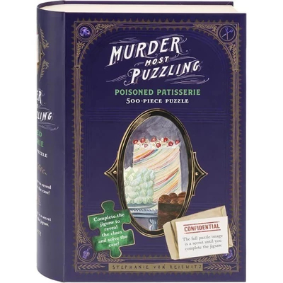 Galison 35769 - Murder Most Puzzling Poisoned Patisserie - 500 db-os puzzle