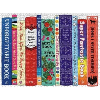 Galison 48806 - Ideal Bookshelf - 1000 db-os puzzle