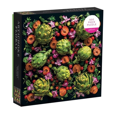 Galison 57792 - Artichoke Floral - 500 db-os puzzle