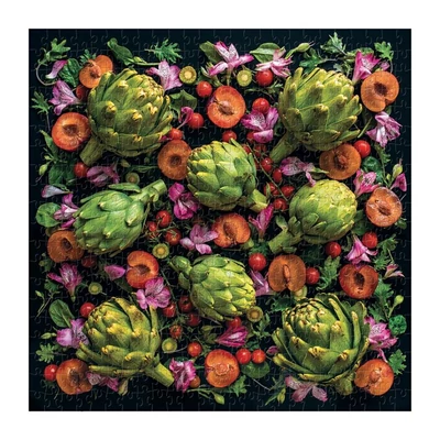 Galison 57792 - Artichoke Floral - 500 db-os puzzle