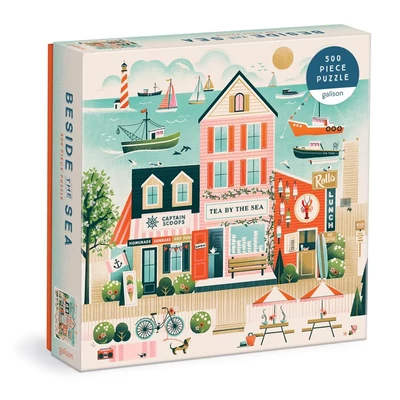 Galison 76878 - Beside the Sea - 500 db-os puzzle