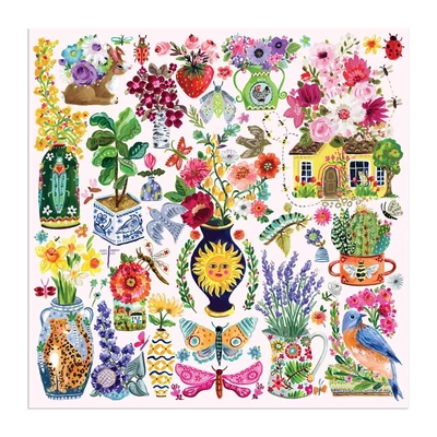 Galison 84422 - Buzzy Bouquets - 500 db-os puzzle