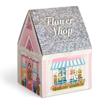 Galison 81322 - Flower Shop, Joy Laforme - 500 db-os puzzle díszdobozban