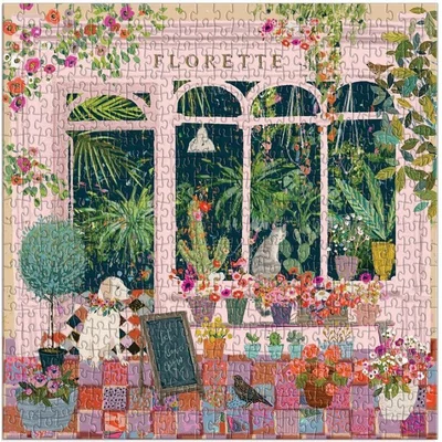 Galison 69917 - Florette - 500 db-os puzzle