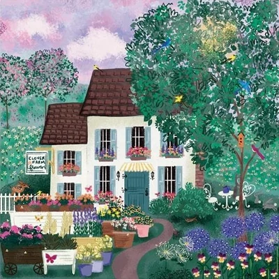 Galison 75291 - Garden Path - 500 db-os puzzle
