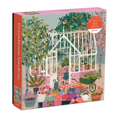 Galison 68590 - Greenhouse Gardens - 500 db-os puzzle