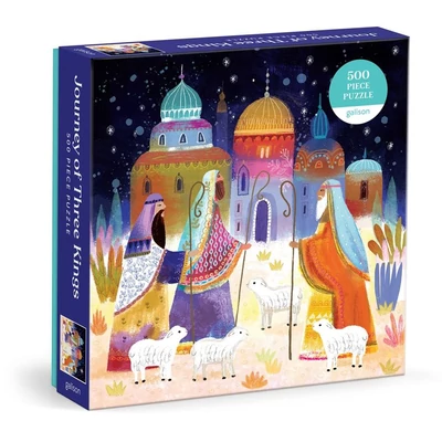 Galison 82527 - Journey Of Three Kings - 500 db-os puzzle