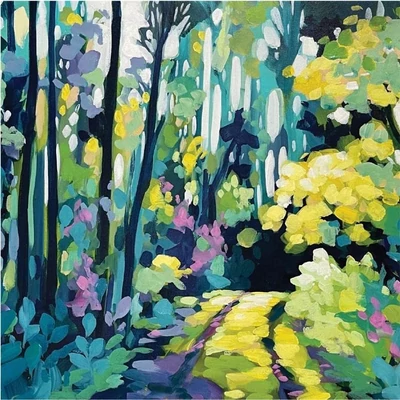 Galison 81889 - Painted Path - 500 db-os puzzle