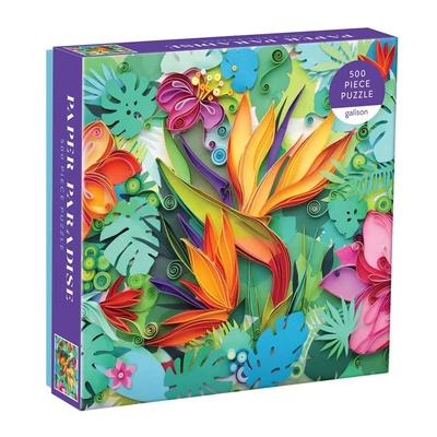 Galison 62611 - Paper Paradise - 500 db-os puzzle