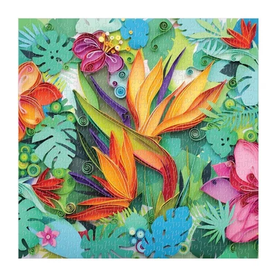 Galison 62611 - Paper Paradise - 500 db-os puzzle