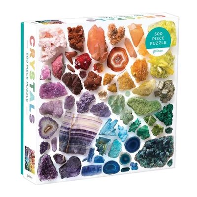 Galison 62710 - Rainbow Crystals - 500 db-os puzzle