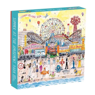Galison 43269 - Summer at the Amusement Park, Michael Storrings - 500 db-os puzzle