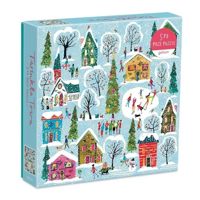 Galison 66749 - Twinkle Town - 500 db-os puzzle