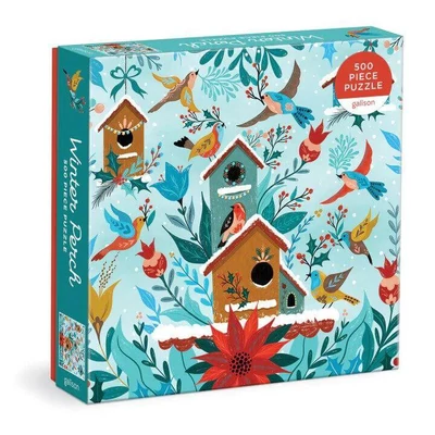 Galison 76045 - Winter Perch - 500 db-os puzzle