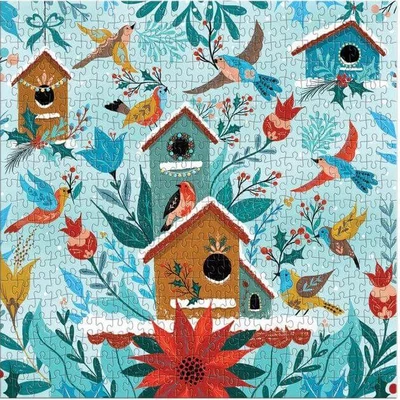 Galison 76045 - Winter Perch - 500 db-os puzzle