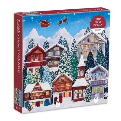 Galison 66732 - Yuletide Village - 500 db-os puzzle