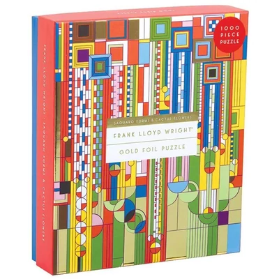Galison 53527 - Saguaro Cactus, Frank Lloyd Wright - 1000 db-os Fóliás puzzle