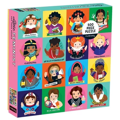 Galison 53824 - Mudpuppy - Little Feminist - 500 db-os puzzle