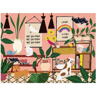Galison 55996 - Love Lives Here, Anne Bentley - 1000 db-os puzzle