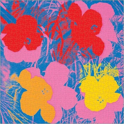 Galison 57839 - Flowers, Andy Warhol - 500 db-os puzzle