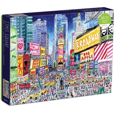 Galison 67074 - Times Square, Michael Storrings - 1000 db-os puzzle