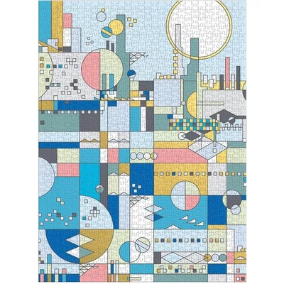 Galison 67500 - City By The Sea, Frank Lloyd Wright - 1000 db-os Fóliás puzzle
