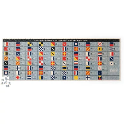 Galison 75826 - An Urgent Message - 1000 db-os panoráma puzzle