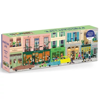 Galison 76557 - Parisian Life - 1000 db-os panoráma puzzle