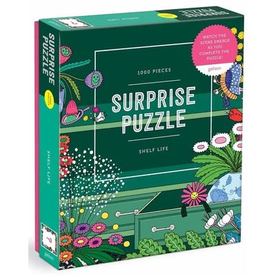 Galison 77929 - Shelf Life - 1000 db-os Meglepetés puzzle