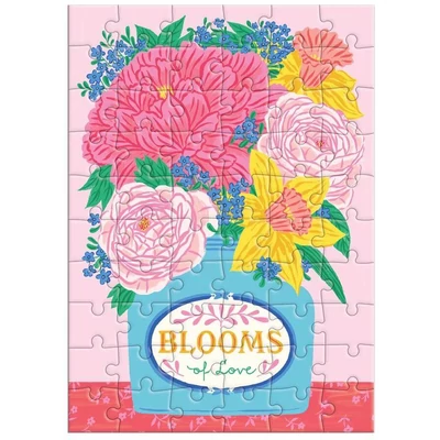 Galison 78261 - Blooms of Love - 60 db-os Képeslap puzzle