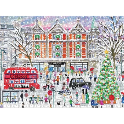 Galison 78353 - Christmas in London, Michael Storrings - 1000 db-os puzzle