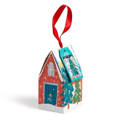 Galison 80226 - Tree Decorating - 130 db-os puzzle díszdobozban