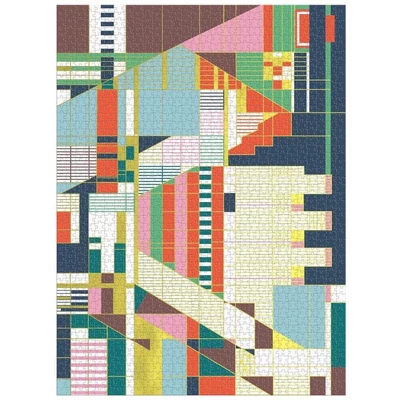 Galison 81339 - Hillside, Frank L Wright - 500 db-os Fóliás puzzle