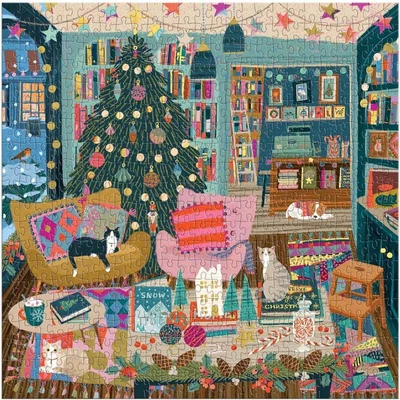 Galison 82282 - Seasons Readings - 500 db-os Fóliás puzzle