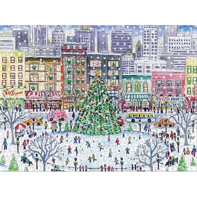 Galison 83098 - Christmas in the City, Michael Storrings - 1000 db-os puzzle
