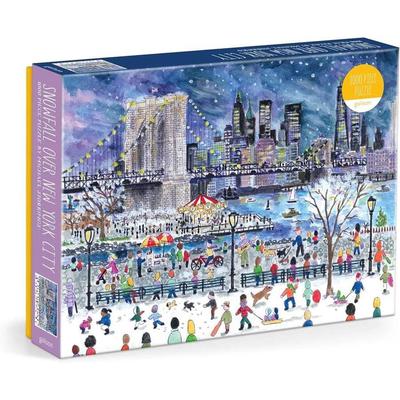 Galison 86112 - Snowfall Over New York City, Michael Storrings - 1000 db-os puzzle