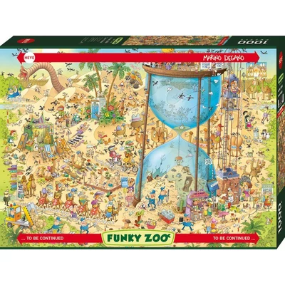 Heye 30068 - Funky Zoo - Desert Habitat - 1000 db-os puzzle