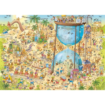 Heye 30068 - Funky Zoo - Desert Habitat - 1000 db-os puzzle
