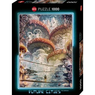 Heye 30039 - Future Cities - Shroomland - 1000 db-os puzzle