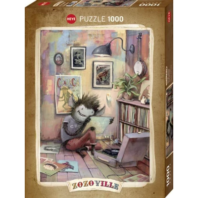 Heye 30033 - Zozoville - Vinyl Monster - 1000 db-os puzzle