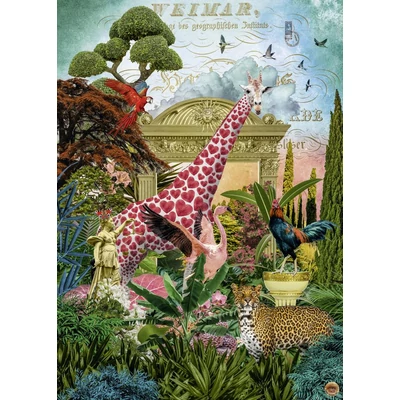 Heye 30100 - Fauna Fantasies - Giraffolove, Sanchez - 1000 db-os puzzle