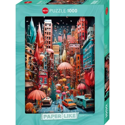 Heye 30101 - Paper-Like - Street Canyon - 1000 db-os puzzle
