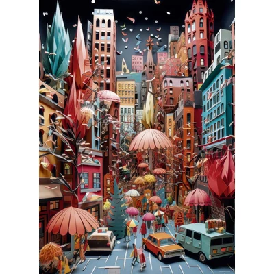 Heye 30101 - Paper-Like - Street Canyon - 1000 db-os puzzle