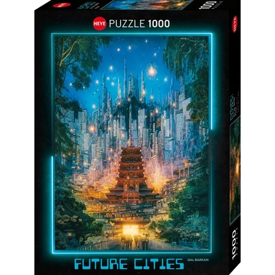 Heye 30106 - Future Cities - Portal - 1000 db-os puzzle