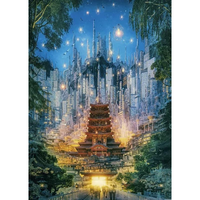 Heye 30106 - Future Cities - Portal - 1000 db-os puzzle