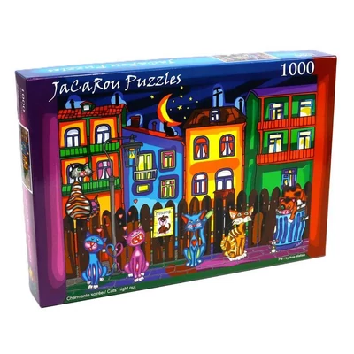 JaCaRou JP-CS100005 - Cats night out - 1000 db-os puzzle