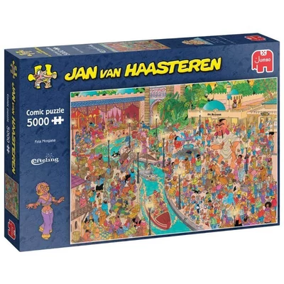 Jumbo 00313 - Jan van Haasteren - Efteling Fata Morgana - 5000 db-os puzzle
