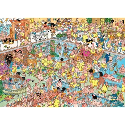 Jumbo 00527 - Jan van Haasteren - Not So Wellness - 1000 db-os puzzle