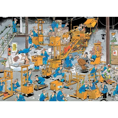 Jumbo 00528 - Jan Van Haasteren - Oldtimers - 1000 db-os puzzle